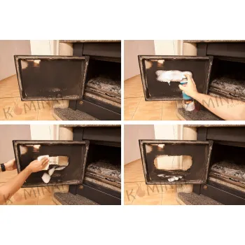 Pianka do czyszczenia szyb kominkowych