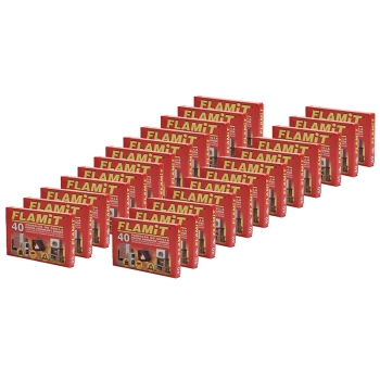 Podpałka rozpałka do kominka grilla 24 opakowania