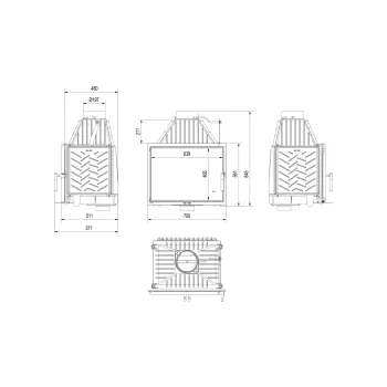 ZOSIA 12 KW Ø 200