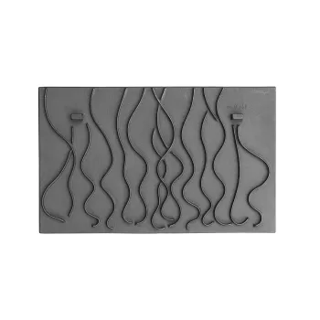 Płyta żeliwna tylna do wkładu kominka Invicta MINOS KASETA 46x28,5 TYP 2B 600131