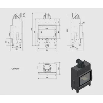 FLOKI S 8 KW Ø 160