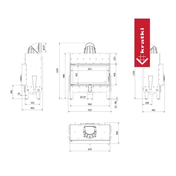 FLOKI L 12 kW Ø 200