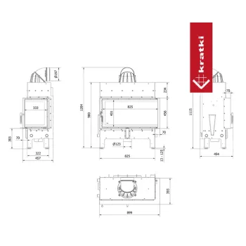 FLOKI L prawy 12 kW Ø 200