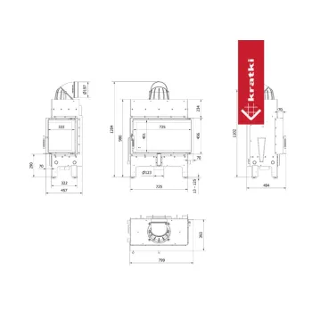 FLOKI M prawy 10 kW Ø 200