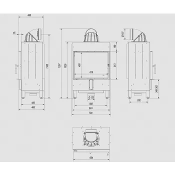 LUCY 12 kW Ø 200