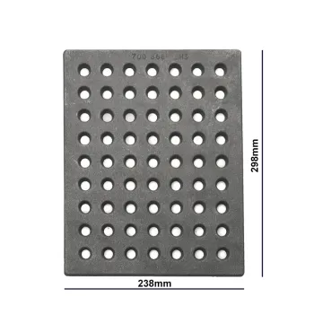 Ruszt żeliwny do pieca kominka 23,8x29,8 TYP1 700868