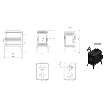 KOZA K10 Ø 150 10 KW