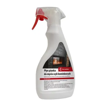 Płyn pianka do szyb kominkowych KRATKI