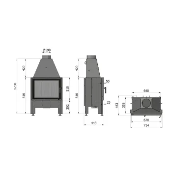 Hajduk Volcano 1VT-S (slim)